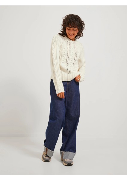 Bisiklet Yaka Kemik Kadın Kazak 12246498 modelleri