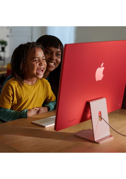 iMac M3 Çip 8GB 512GB SSD macOS 24" All In One Bilgisayar MQRR3TU/A Mavi
