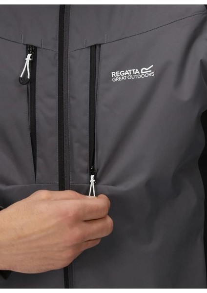 Regatta Gri Erkek Zip Winter Calderdale Zip Erkek Mont RMP345 fırsatları