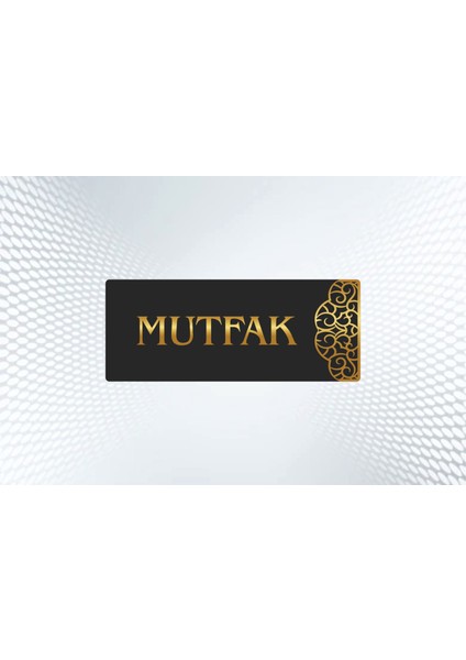 Dekoratif Gold Aynalı Pleksi Ev,ofis Yönlendirme Tabelası