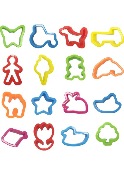 Hamur Kalıpları 16 Parça modelleri