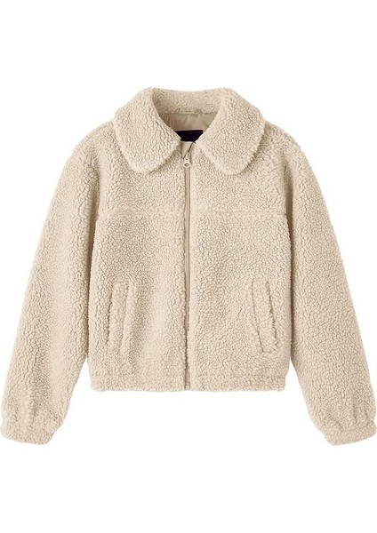 Name İt Nkfmakoa Teddy Peluş Kız Çocuk Mont