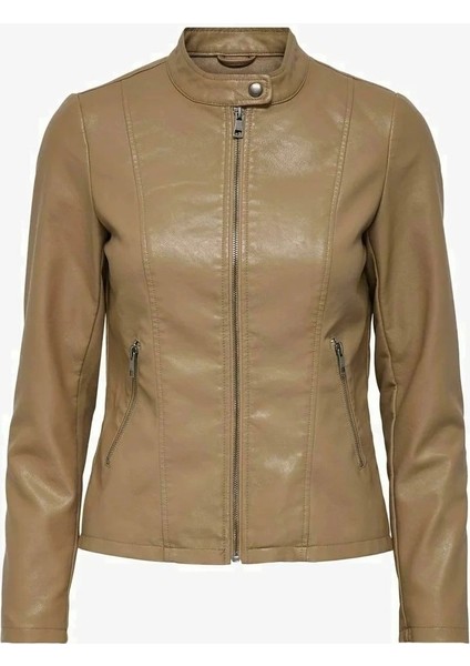 Mont Onlnewmelisa Faux Leather Kadın Deri Ceket