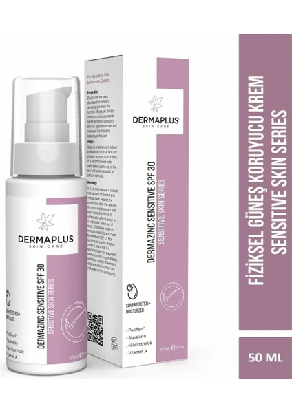 Dermaplus MD Dermazinc Sensitive Spf 30