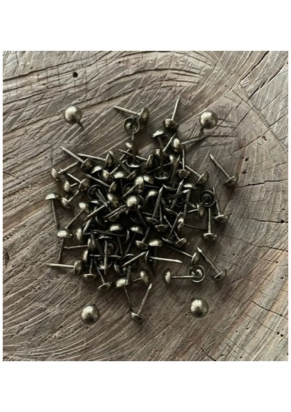 6mm Antik Raptiye Antik Sarı Kabara Raptiye Koltuk Çivisi 1000ADET