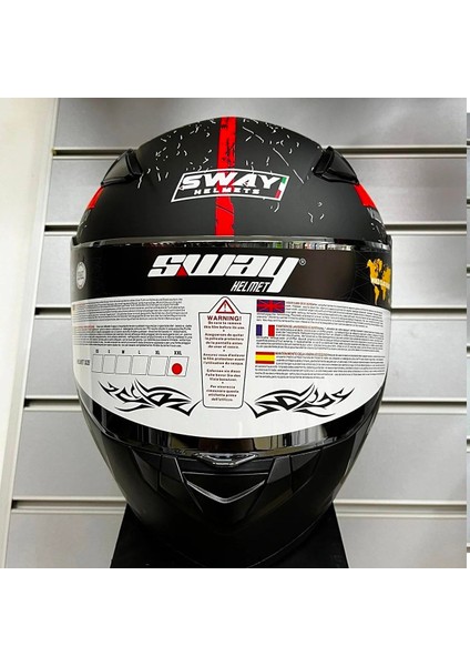 SW816 Full Face Motosiklet Kaskı
