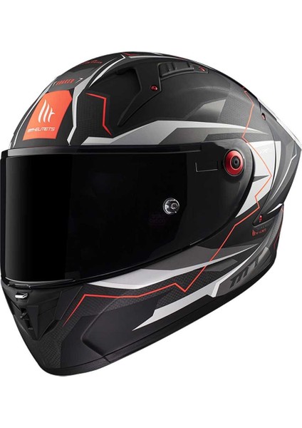 Kre+ Plus Carbon Kraker Full Face Motosiklet Kaskı