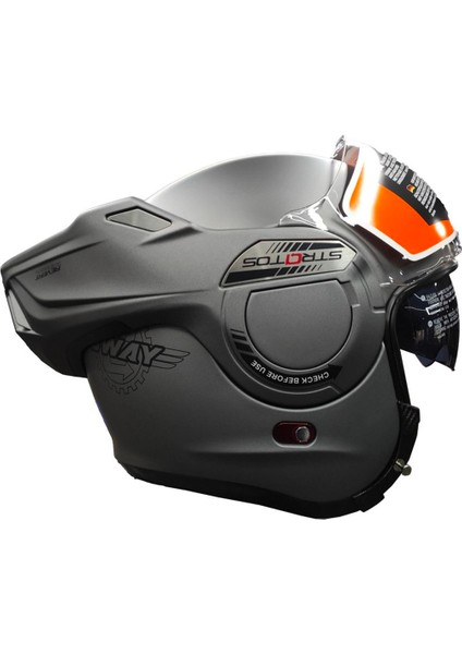 Sw 907 Stratos 180 Çene Açılır Motosiklet Kaskı fiyatları