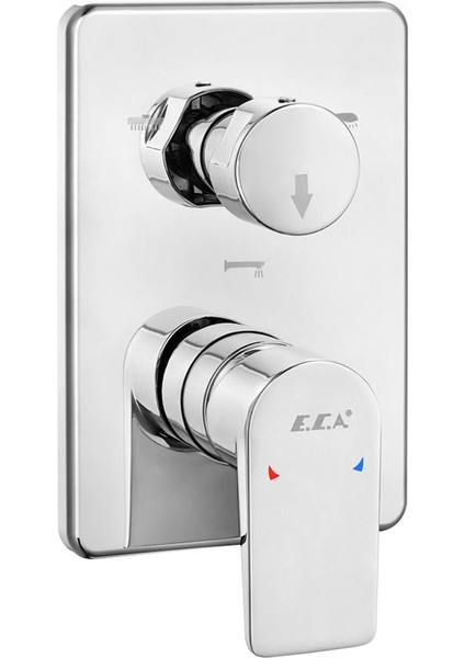 Dalia Ankastre Banyo Bataryası 2 Parça Set / 3 Yollu (102167312-K+102166301)