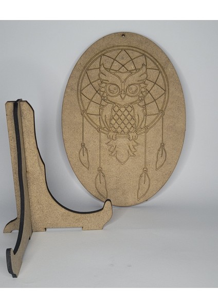 Baykuş Mandala Boyama Seti modelleri