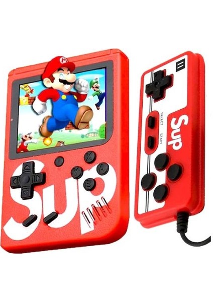 Zhltoys Taşınabilir Oyun Kollu 400 Oyunlu Mini El Atarisi Nostaljik Oyun Konsolu