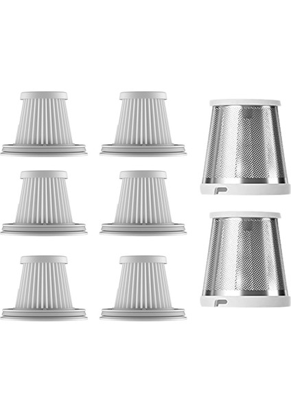 Xiaomi Mi Vacuum Cleaner Mini Uyumlu Metal Filtre Seti 8 Parça