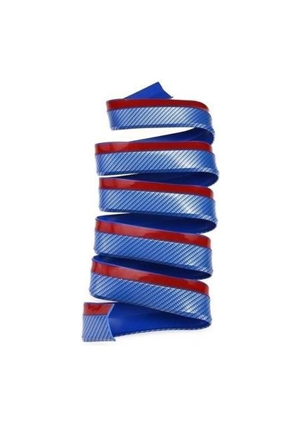 Buffer Mavi 2,5 Metre Araba Oto Ön Tampon Koruyucu Kauçuk Pratik Tampon Şerit Bant Döşeme Kiti fırsatları