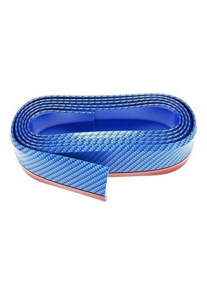 Buffer Mavi 2,5 Metre Araba Oto Ön Tampon Koruyucu Kauçuk Pratik Tampon Şerit Bant Döşeme Kiti indirimleri