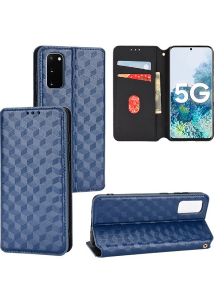 Ile Uyumlu Samsung Galaxy S20 Fe Telefon Kılıfı Cüzdan Hakiki Deri Darbeye Dayanıklı Tpu Kılıf Standı Dayanıklı Flip Kitap Katlanır Telefon Kılıfı (Yurt Dışından)