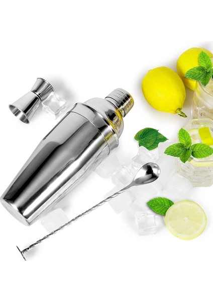 3 Parça Kokteyl Seti 750 ml Shaker Paketi modelleri