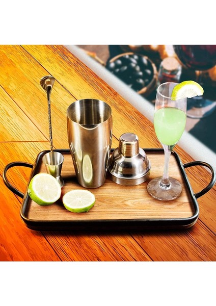 3 Parça Kokteyl Seti 750 ml Shaker Paketi indirimleri