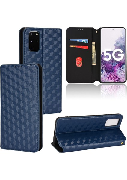 Ile Uyumlu Samsung Galaxy S20 Plus Telefon Kılıfı Cüzdan Hakiki Deri Darbeye Dayanıklı Tpu Kılıf Standı Dayanıklı Flip Kitap Katlanır Telefon Kılıfı (Yurt Dışından)