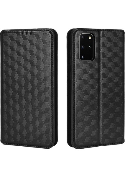 Ile Uyumlu Samsung Galaxy S20 Plus Telefon Kılıfı Cüzdan Hakiki Deri Darbeye Dayanıklı Tpu Kılıf Standı Dayanıklı Flip Kitap Katlanır Telefon Kılıfı (Yurt Dışından)