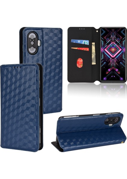 Ile Uyumlu Xiaomi Mi Poco F3 Gt Telefon Kılıfı Cüzdan Hakiki Deri Darbeye Dayanıklı Tpu Kılıf Standı Dayanıklı Flip Kitap Katlanır Telefon Kılıfı (Yurt Dışından)
