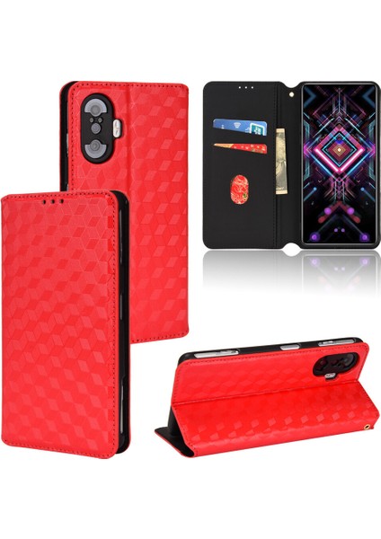 Ile Uyumlu Xiaomi Mi Poco F3 Gt Telefon Kılıfı Cüzdan Hakiki Deri Darbeye Dayanıklı Tpu Kılıf Standı Dayanıklı Flip Kitap Katlanır Telefon Kılıfı (Yurt Dışından)
