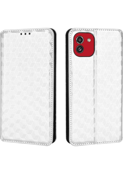 Ile Uyumlu Samsung Galaxy A03 Telefon Kılıfı Cüzdan Hakiki Deri Darbeye Dayanıklı Tpu Kılıf Standı Dayanıklı Flip Kitap Katlanır Telefon Kılıfı (Yurt Dışından) indirimleri