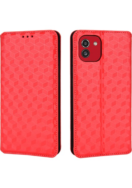 Ile Uyumlu Samsung Galaxy A03 Telefon Kılıfı Cüzdan Hakiki Deri Darbeye Dayanıklı Tpu Kılıf Standı Dayanıklı Flip Kitap Katlanır Telefon Kılıfı (Yurt Dışından) indirimleri