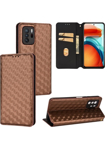 Ile Uyumlu Xiaomi Mi Poco X3 Gt Telefon Kılıfı Cüzdan Hakiki Deri Darbeye Dayanıklı Tpu Kılıf Standı Dayanıklı Flip Kitap Katlanır Telefon Kılıfı (Yurt Dışından)