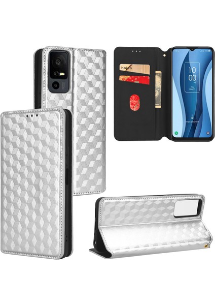 Ile Uyumlu Tcl 40XE 5g Telefon Kılıfı Cüzdan Hakiki Deri Darbeye Dayanıklı Tpu Kılıf Standı Dayanıklı Flip Kitap Katlanır Telefon Kılıfı (Yurt Dışından)
