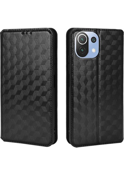 Ile Uyumlu Xiaomi Mi 11 Lite Telefon Kılıfı Cüzdan Hakiki Deri Darbeye Dayanıklı Tpu Kılıf Standı Dayanıklı Flip Kitap Katlanır Telefon Kılıfı (Yurt Dışından) indirimleri