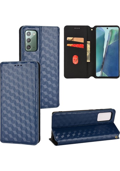 Ile Uyumlu Samsung Galaxy Note 20 Telefon Kılıfı Cüzdan Hakiki Deri Darbeye Dayanıklı Tpu Kılıf Standı Dayanıklı Flip Kitap Katlanır Telefon Kılıfı (Yurt Dışından)