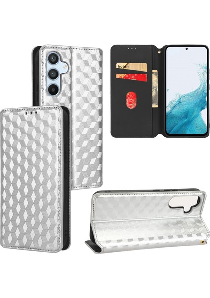 Ile Uyumlu Samsung Galaxy A54 5g Telefon Kılıfı Cüzdan Hakiki Deri Darbeye Dayanıklı Tpu Kılıf Standı Dayanıklı Flip Kitap Katlanır Telefon Kılıfı (Yurt Dışından)