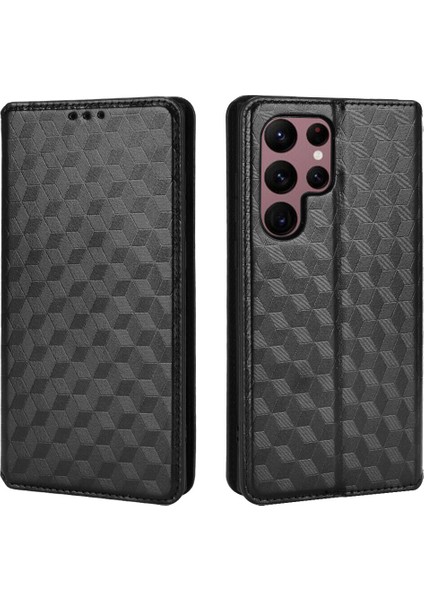 Ile Uyumlu Samsung Galaxy S22 Ultra Telefon Kılıfı Cüzdan Hakiki Deri Darbeye Dayanıklı Tpu Kılıf Standı Dayanıklı Flip Kitap Katlanır Telefon Kılıfı (Yurt Dışından) indirimleri