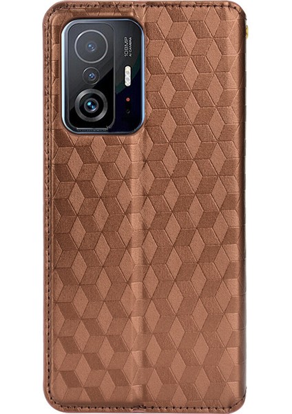 Ile Uyumlu Xiaomi Mi 11T/11T Pro Telefon Kılıfı Cüzdan Hakiki Deri Darbeye Dayanıklı Tpu Kılıf Standı Dayanıklı Flip Kitap Katlanır Telefon Kılıfı (Yurt Dışından) indirimleri