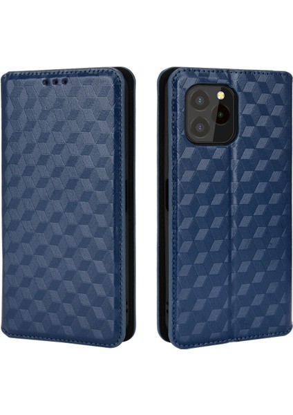 Ile Uyumlu Oukitel C21 Pro Telefon Kılıfı Cüzdan Hakiki Deri Darbeye Dayanıklı Tpu Kılıf Standı Dayanıklı Flip Kitap Katlanır Telefon Kılıfı (Yurt Dışından)
