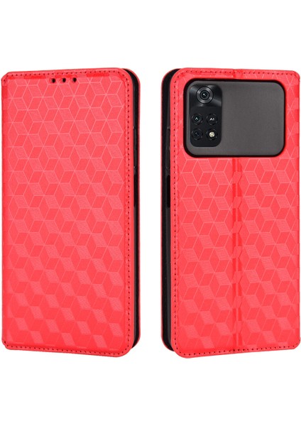 Ile Uyumlu Xiaomi Mi Poco M4 Pro 4g Telefon Kılıfı Cüzdan Hakiki Deri Darbeye Dayanıklı Tpu Kılıf Standı Dayanıklı Flip Kitap Katlanır Telefon Kılıfı (Yurt Dışından) indirimleri