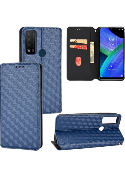 Ile Uyumlu Tcl 20AX 5g Telefon Kılıfı Cüzdan Hakiki Deri Darbeye Dayanıklı Tpu Kılıf Standı Dayanıklı Flip Kitap Katlanır Telefon Kılıfı (Yurt Dışından)