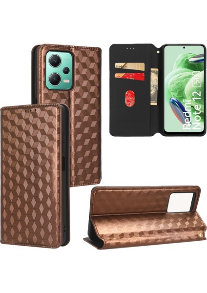 Ile Uyumlu Xiaomi Mi Poco X5 5g Telefon Kılıfı Cüzdan Hakiki Deri Darbeye Dayanıklı Tpu Kılıf Standı Dayanıklı Flip Kitap Katlanır Telefon Kılıfı (Yurt Dışından)