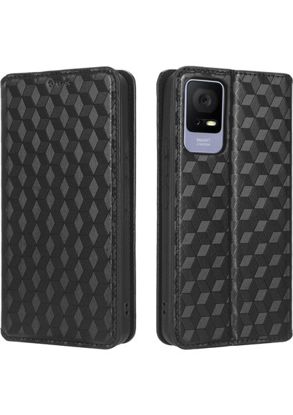 Ile Uyumlu Tcl 405/TCL 406 Telefon Kılıfı Cüzdan Hakiki Deri Darbeye Dayanıklı Tpu Kılıf Standı Dayanıklı Flip Kitap Katlanır Telefon Kılıfı (Yurt Dışından) indirimleri