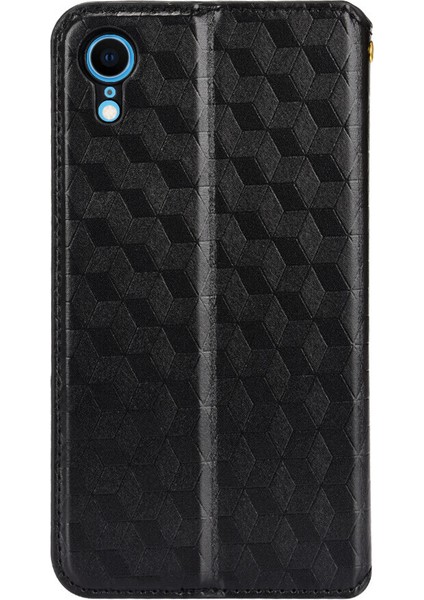 Ile Uyumlu iPhone Xr Telefon Kılıfı Cüzdan Hakiki Deri Darbeye Dayanıklı Tpu Kılıf Standı Dayanıklı Flip Kitap Katlanır Telefon Kılıfı (Yurt Dışından) indirimleri