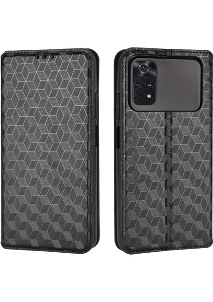 Ile Uyumlu Xiaomi Mi Poco M4 Pro 4g Telefon Kılıfı Cüzdan Hakiki Deri Darbeye Dayanıklı Tpu Kılıf Standı Dayanıklı Flip Kitap Katlanır Telefon Kılıfı (Yurt Dışından) indirimleri