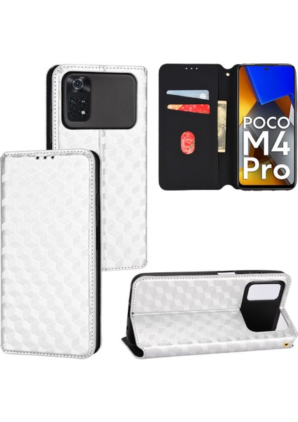 Ile Uyumlu Xiaomi Mi Poco M4 Pro 4g Telefon Kılıfı Cüzdan Hakiki Deri Darbeye Dayanıklı Tpu Kılıf Standı Dayanıklı Flip Kitap Katlanır Telefon Kılıfı (Yurt Dışından)