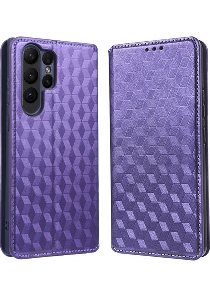 Ile Uyumlu Samsung Galaxy S23 Ultra Telefon Kılıfı Cüzdan Hakiki Deri Darbeye Dayanıklı Tpu Kılıf Standı Dayanıklı Flip Kitap Katlanır Telefon Kılıfı (Yurt Dışından) fırsatları