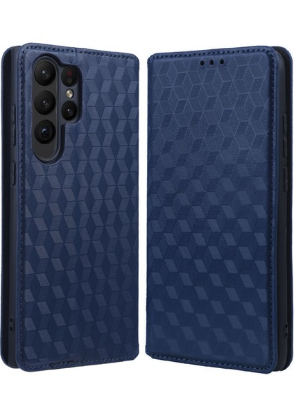 Ile Uyumlu Samsung Galaxy S23 Ultra Telefon Kılıfı Cüzdan Hakiki Deri Darbeye Dayanıklı Tpu Kılıf Standı Dayanıklı Flip Kitap Katlanır Telefon Kılıfı (Yurt Dışından) fırsatları