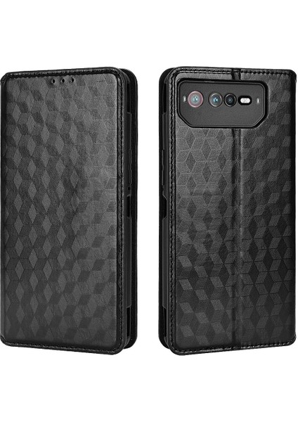 Ile Uyumlu Asus Rog Phone 6/6 Pro Telefon Kılıfı Cüzdan Hakiki Deri Darbeye Dayanıklı Tpu Kılıf Standı Dayanıklı Flip Kitap Katlanır Telefon Kılıfı (Yurt Dışından) indirimleri