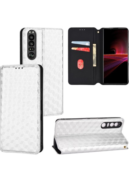 Ile Uyumlu Sony Xperia 1 Iıı Telefon Kılıfı Cüzdan Hakiki Deri Darbeye Dayanıklı Tpu Kılıf Standı Dayanıklı Flip Kitap Katlanır Telefon Kılıfı (Yurt Dışından)