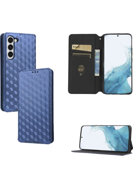 Ile Uyumlu Samsung Galaxy S23 Telefon Kılıfı Cüzdan Hakiki Deri Darbeye Dayanıklı Tpu Kılıf Standı Dayanıklı Flip Kitap Katlanır Telefon Kılıfı (Yurt Dışından)