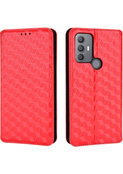 Ile Uyumlu Tcl 30E/TCL 30 Se Telefon Kılıfı Cüzdan Hakiki Deri Darbeye Dayanıklı Tpu Kılıf Standı Dayanıklı Flip Kitap Katlanır Telefon Kılıfı (Yurt Dışından) indirimleri