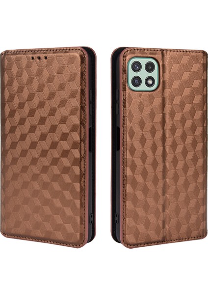 Ile Uyumlu Samsung Galaxy A22 5g Telefon Kılıfı Cüzdan Hakiki Deri Darbeye Dayanıklı Tpu Kılıf Standı Dayanıklı Flip Kitap Katlanır Telefon Kılıfı (Yurt Dışından) indirimleri