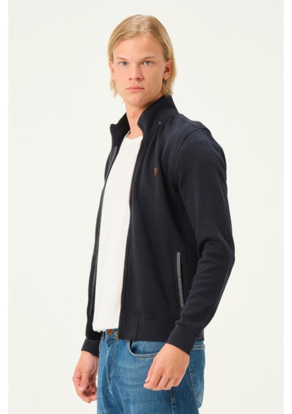Lacivert Lacoste Interlok Double Face Kumaş Hırka fiyatları